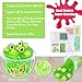 LAWOHO Clear Slime Green Avocado Clear Jelly Cube Glimmer Crunchy Slime with 8 Addins Idea Stress Relief Toy Kids Party Favor Birthday Easter Christmas New Year Gift for Girls and Boys Age 6 7 8 9 10 - Image 4