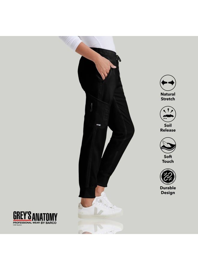 Barco Grey's Anatomy Women's Kira Jogger Women's, Black, M - Image 5