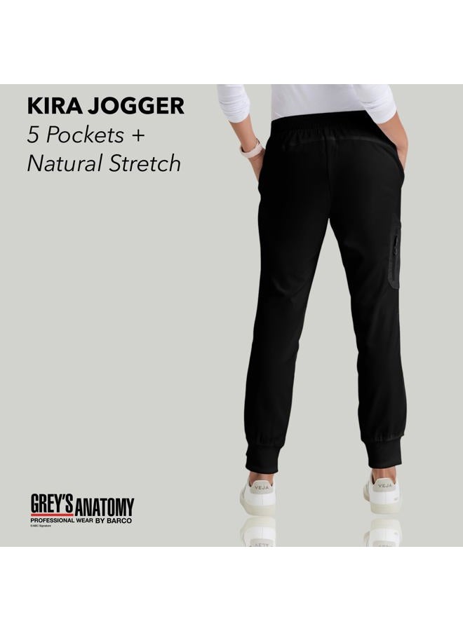 Barco Grey's Anatomy Women's Kira Jogger Women's, Black, M - Image 4