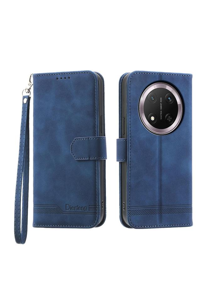 زبون جراب لهاتف Honor X9c Global / Magic7 Lite جراب هاتف Dierfeng Dream Line TPU هجين من جلد البولي يوريثان - Image 1