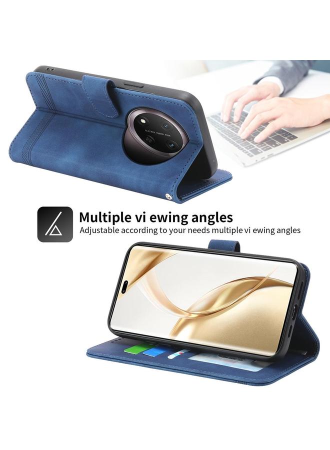 زبون جراب لهاتف Honor X9c Global / Magic7 Lite جراب هاتف Dierfeng Dream Line TPU هجين من جلد البولي يوريثان - Image 5