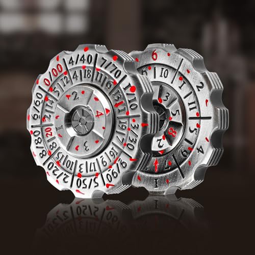 RULE DICE 2in1 DND Dice Fidget Spinner 1 Pack Unique Roulette DD Dice Cool Spinner DD Metal Dice Set D6 D8 D10 D12D20D 7in1 Dungeons and Dragons Dice SetMTG RPG Role Playing Gaming - Image 1