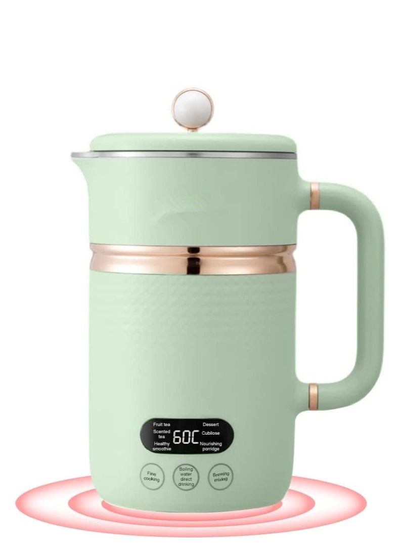 Portable Travel Tea Kettle 5 Minutes Fast Boiling (Green) - Image 1