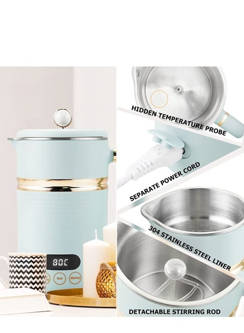 Portable Travel Tea Kettle 5 Minutes Fast Boiling (Green) - Image 3