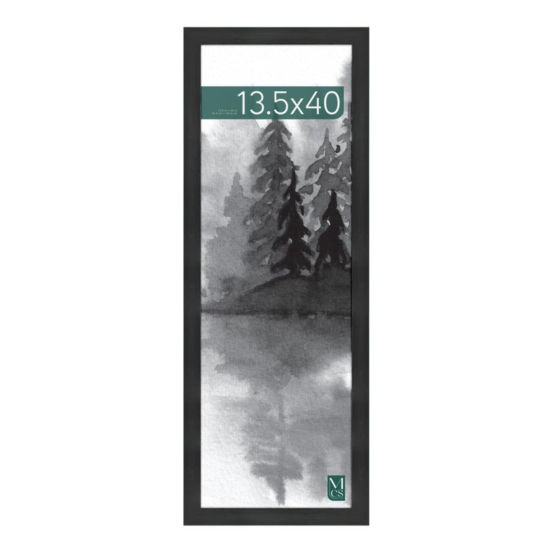 MCS Museum Poster Frame Onyx 135 x 40 in Single