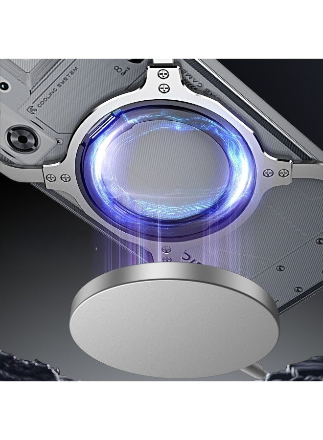 Compatible with ZTE nubia RedMagic 10S Pro phone case, metal frame, magnetic bracket protective case - Image 2