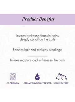 Curl Up Intense Hydrating Hair Mask - Deep Conditioner For Curly Hair - Sulphate Paraben & Silicone Free (200 Gram, Fresh)  - Image 4