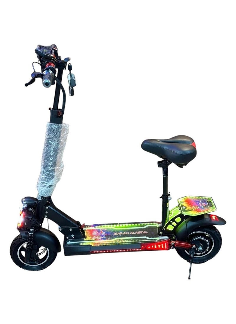 Star Kids Monster M4B Scooter - LED Display, 48V Battery, Remote Control, and 1000W Motor for Powerful Performance and Advanced Features  - Image 1