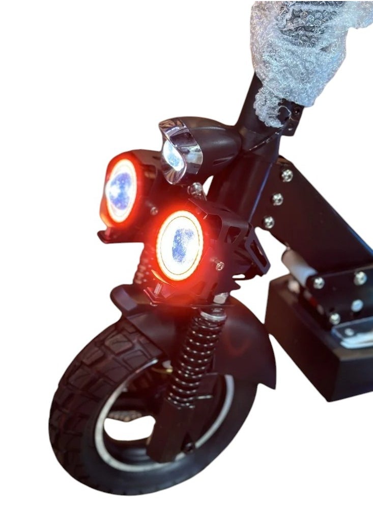 Star Kids Monster M4B Scooter - LED Display, 48V Battery, Remote Control, and 1000W Motor for Powerful Performance and Advanced Features  - Image 2