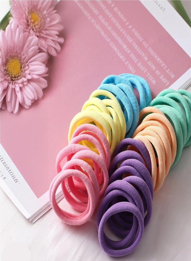 ChicTresses® 30 Pack Pastel Colors - Rubberband for Women, Ponytail Hair Band, Premium Hair Band for Girls - Hair Tie, Rubber Bands for Girls Hair Ties for Women - Stretchable - Image 2