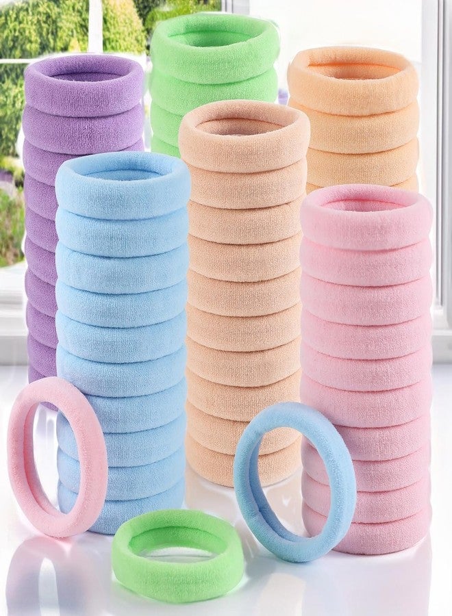 ChicTresses® 30 Pack Pastel Colors - Rubberband for Women, Ponytail Hair Band, Premium Hair Band for Girls - Hair Tie, Rubber Bands for Girls Hair Ties for Women - Stretchable - Image 5