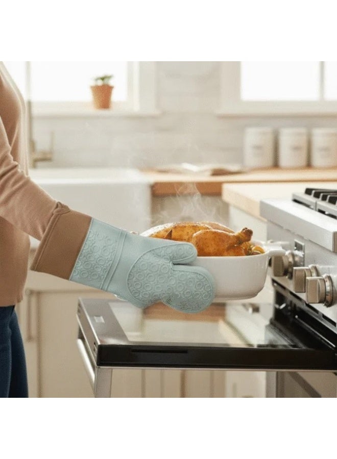 Silicone Kitchen Glove 1PC – Heat Resistant, Non-Slip, and Comfortable Grip Design - Image 2