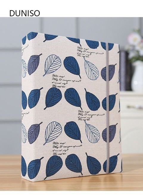 200 Pockets Foil Stamping Photo Album for 6 Inches Photos Portable Photo Album for Family Wedding Boys Girls