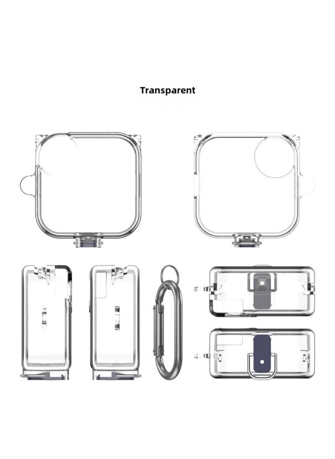 Generic For CMF Buds Pro 2 Bluetooth Headset TPU Protective Cover Switch-Color:Transparent-Model:D57  - Image 1
