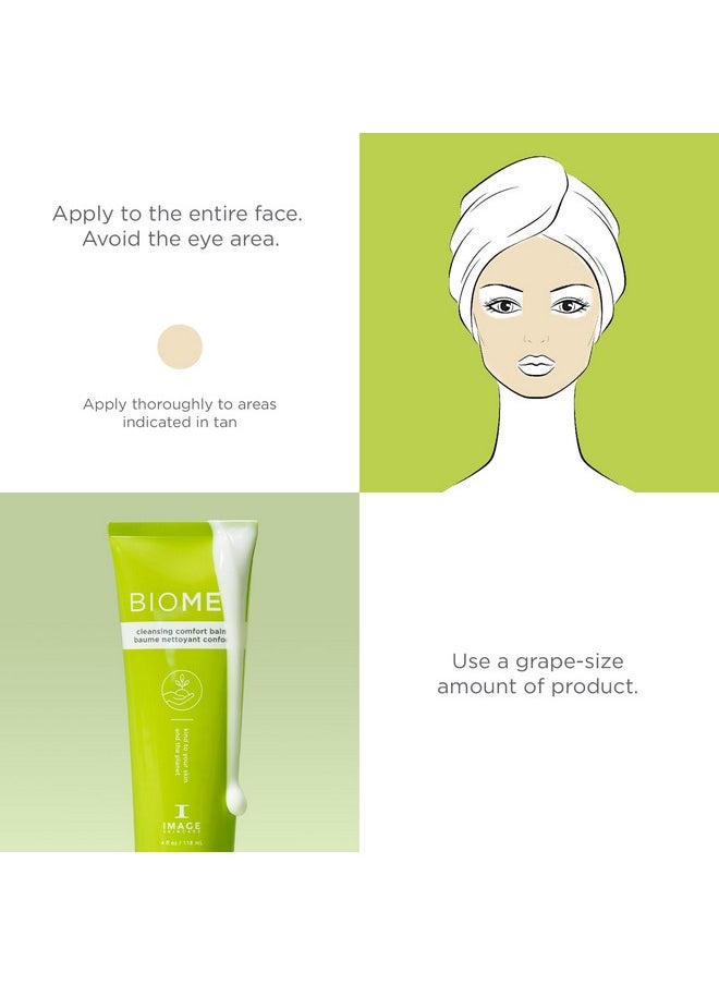 إيمدج - Skincare Biome+ Cleansing Comfort Balm منظف لطيف صديق للميكروبيوم يقلل من فقدان الرطوبة 1.7 أونصة سائلة - Image 1