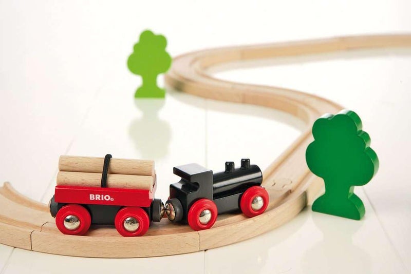 BRIO Classic - 33042 Little Forest Train Set - Premium 18-Piece Wooden Toy Train Set with Track and Accessories | Perfect for Kids Ages 3 and Up | FSC Certified for Sustainability - Image 4
