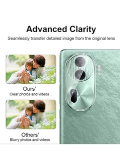 General OPPO Reno 11 Pro Screen Protector, 2 Pack TPU Flexible Screen Protector and 2 Pack Tempered Glass Camera Lens Protector, HD, Anti Scratch No Bubbles  - Image 5