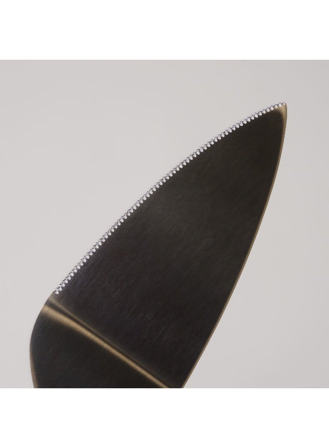 ALBERTO مُقدّم كعكة من الفولاذ المقاوم للصدأ 26.5*5.4*3 سم، كريمي - Image 4