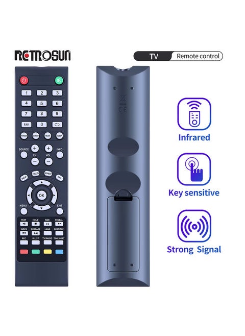 Remote Control for Manta LED TV 32 LED320M9 32LHN28L LED320H7 Telefunken TF-LED24S12T2 TF-LED28S42T2 smart LCD LED HDTV TV