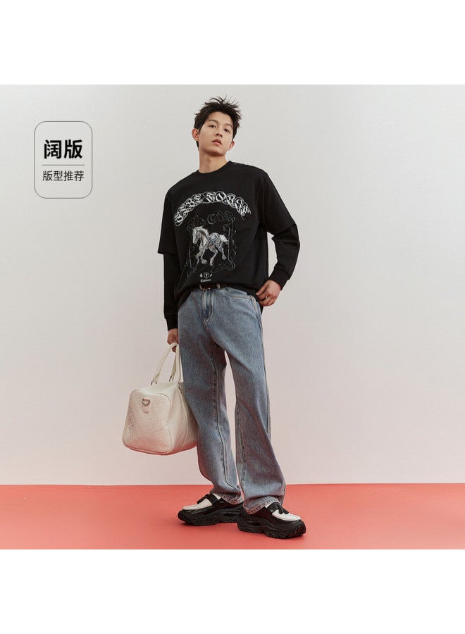 Cabbeen T-shirt Men's Hajime Sorayama Original Print Design 2026 Spring Short Sleeve T-shirt - Image 4