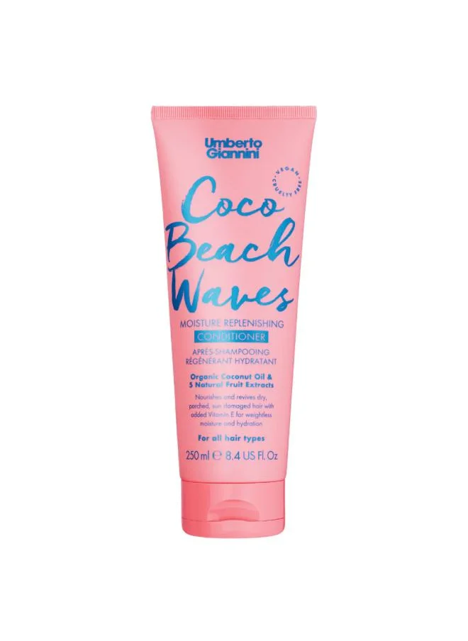 Umberto Giannini Coco Beach Waves Moisture Replenishing Conditioner 250Ml