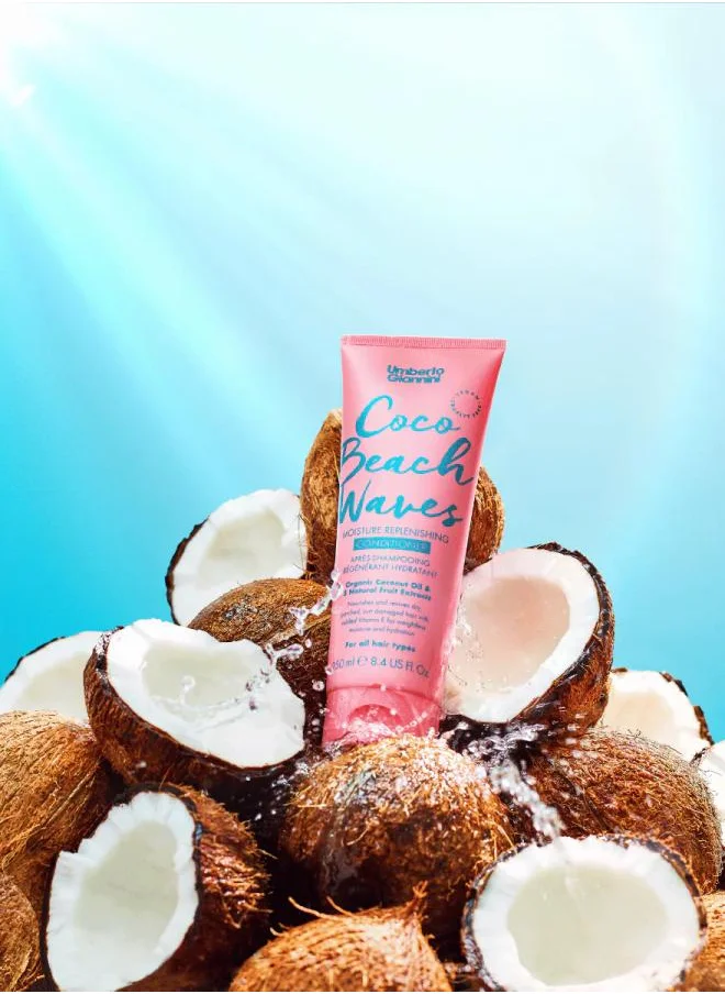 Umberto Giannini Coco Beach Waves Moisture Replenishing Conditioner 250Ml