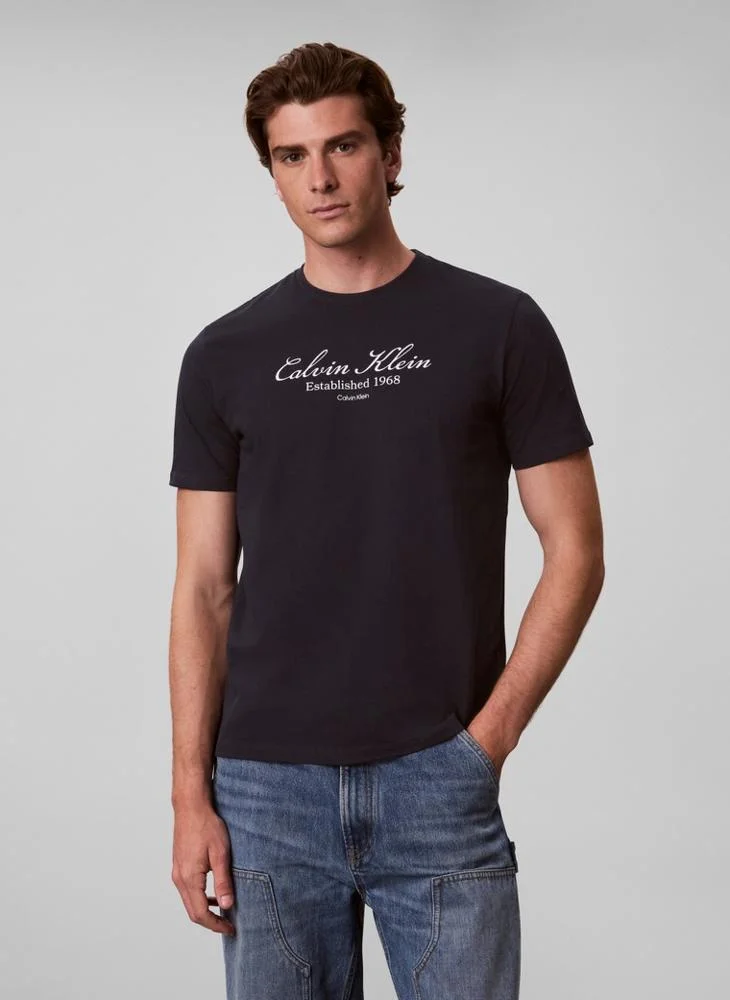 Script Logo Graphic T-Shirt