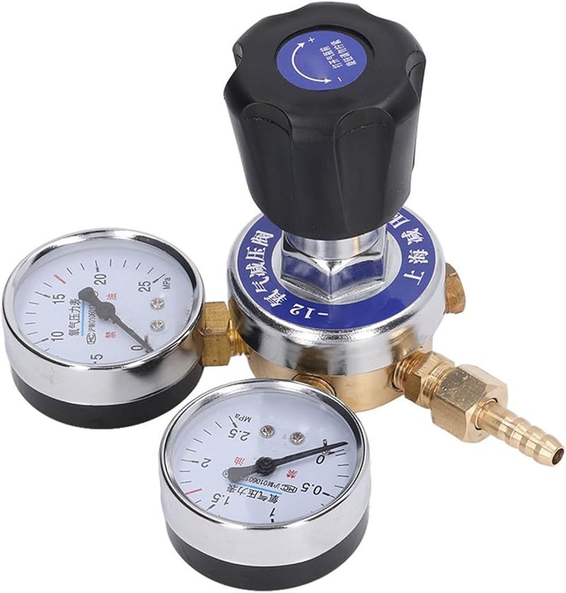منظم الأكسجين النحاسي 2.5 ميجا باسكال صمام ضغط الغاز عالي الدقة والمتانة G5/8 - Image 5