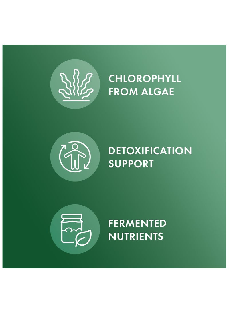 Dr. Mercola Fermented chlorella with chlorophyll 450 tablets, dietary supplement  - Image 3