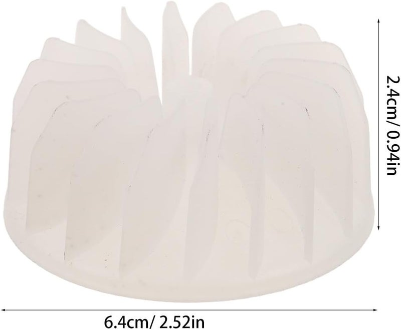 Didiseaon 20pcs Hair Dryer Fan Blades: Mini Plastic Hair Dryer Repair Fan Blades Replacement Leaves for DIY Salon Blowdryers Maintenance Accessories - Image 2