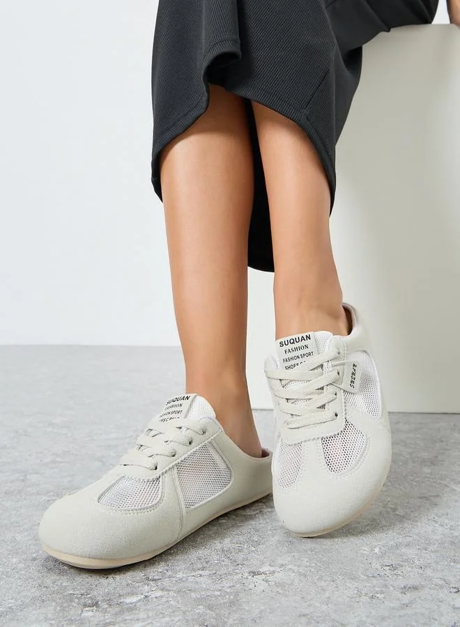 Take Two Take Two Grey Slip On Casual Shoes