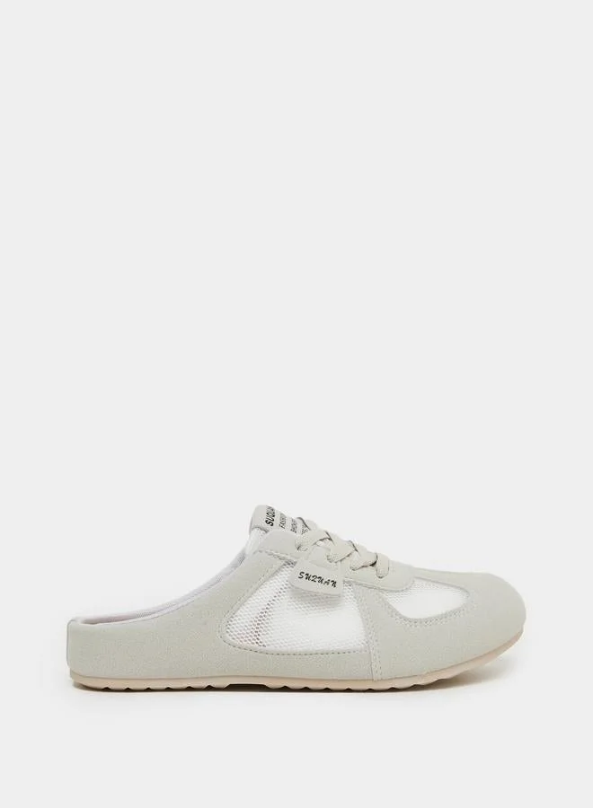 Take Two Take Two Grey Slip On Casual Shoes