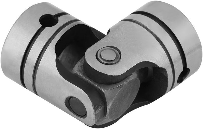 Zetiling Universal Joint, 16mm/20mm Outer Diameter Steel Shaft Coupling Motor Connector DIY Steering Universal Joint(20mm) - Image 2