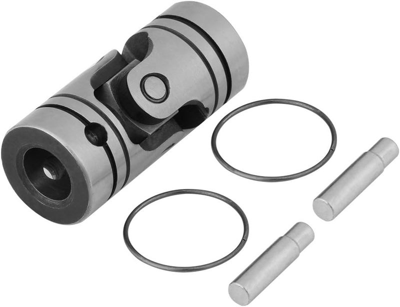 Zetiling Universal Joint, 16mm/20mm Outer Diameter Steel Shaft Coupling Motor Connector DIY Steering Universal Joint(20mm) - Image 1