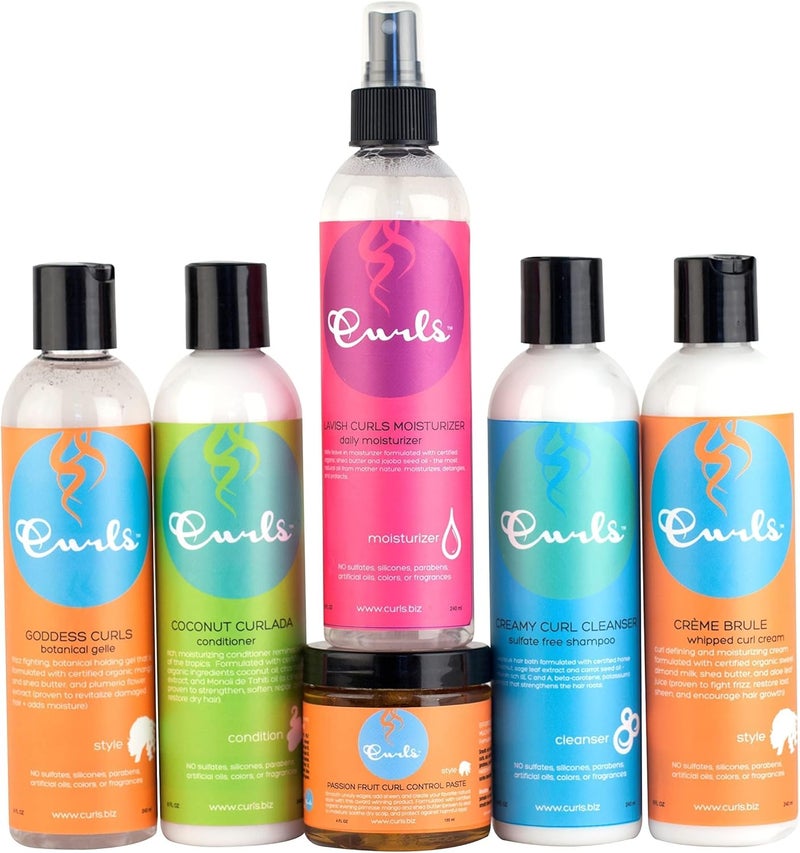 Curls Blueberry Goddess Curl Botanical Gelle - 8 Oz Strong Hold Gel for Curly Hair - Image 5