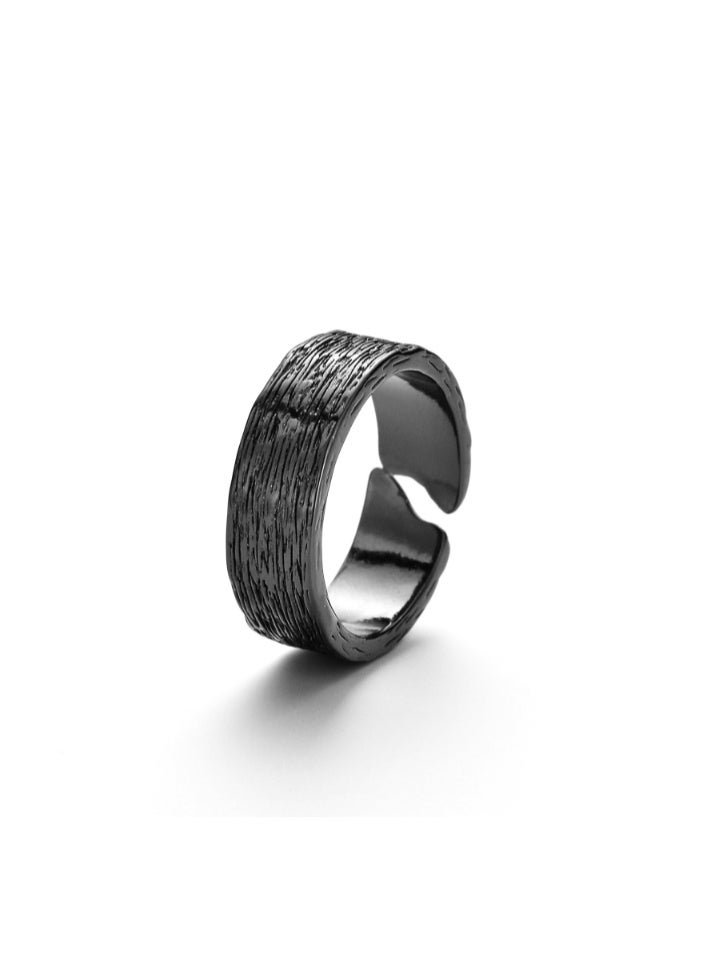 LATEEN Men Adjustable Ring Elegant Unique Retro Non-Fading Open Ring - Image 2