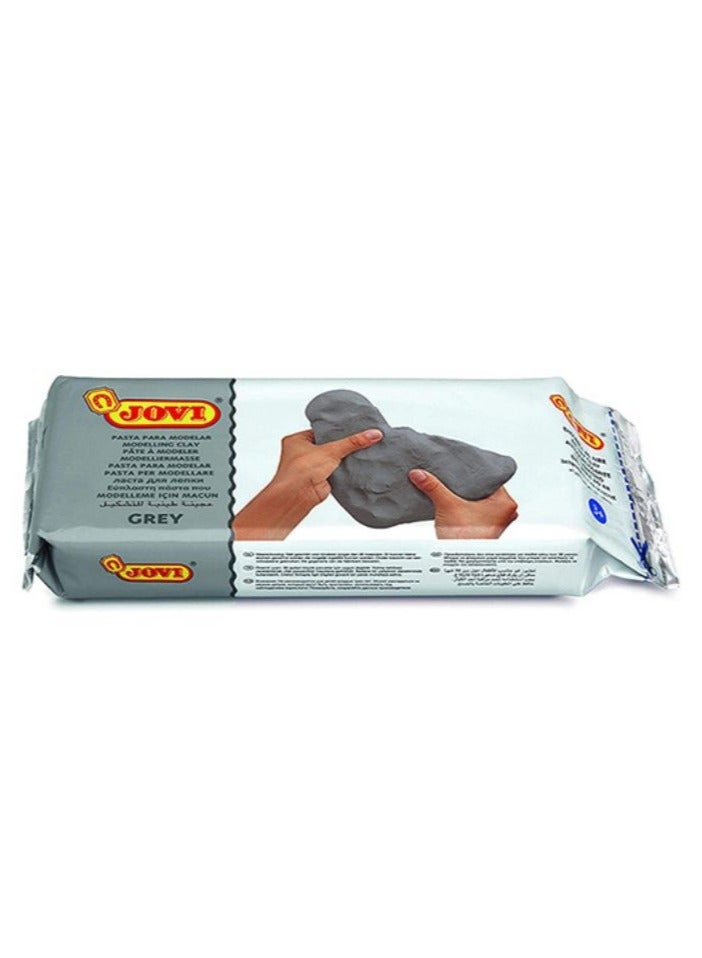 JOVI Air Dry Modelling Clay 1000gm Grey - Image 2