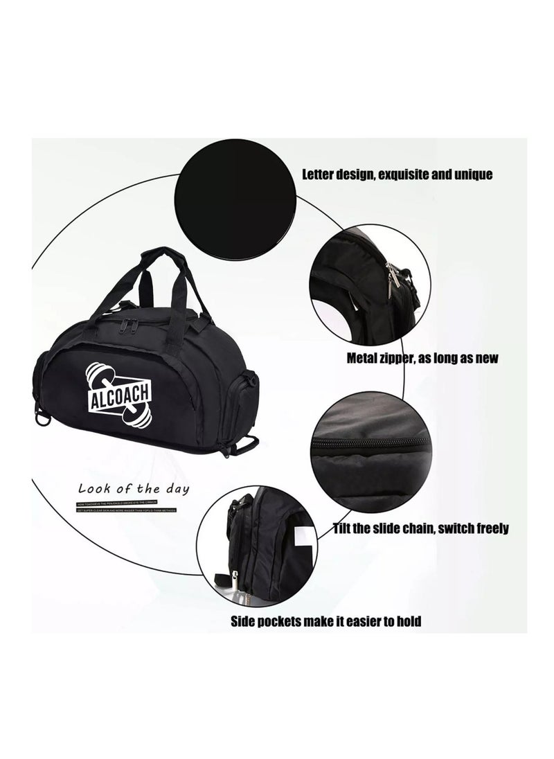 Gym Bag, Travel Duffel Bag with Wet Pocket and Shoe Compartment Ultra Lightweight 60L - pzsku/ZFC8429C8EC081DD45C7DZ/45/_/1713851708/4861f6ce-0f11-4774-ab2b-b23466573602