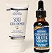 Natural Path Silver Wings Supplements Colloidal Silver 500 ppm 1 oz 30 ml Immune Support Plus Herbal Ointment 250 ppm 15 oz - Image 1