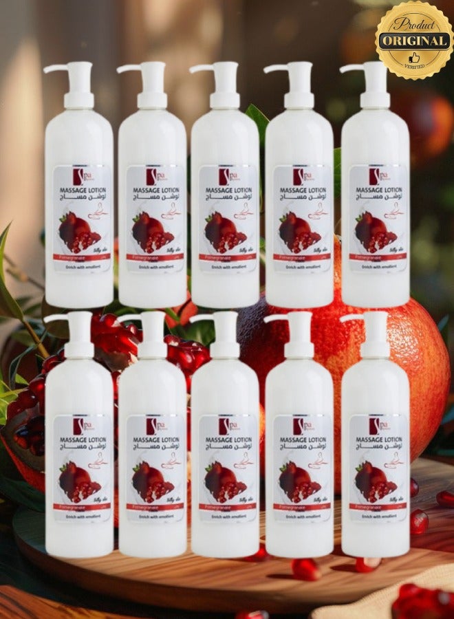 سبا سيستم 10 قطع لوشن تدليك بالرمان غني بالمرطبات - Image 1