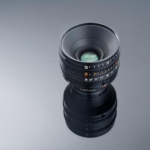 TTArtisan 35mm T2.1 Dual Bokeh Cine Lens for Canon Cameras Full Frame Wide Angle Camera Lenses, Large Aperture Mirrorless Camera Lens Compatible with Canon RF Mount - Image 2