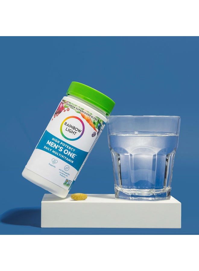 Rainbow Light Mens One High Potency Daily Multivitamin, Vegetarian, 150 ct., Package May Vary - Image 5