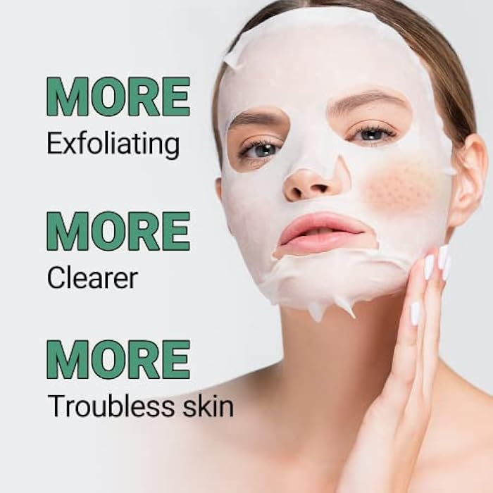 Troubless Clear Whitehead Remover Peel Off 5pcs. | Hydrating Beauty Sheets Day and Night Moisturizer for Face | White and Blackhead Remover Korean Skin Care Peel Off - Image 2