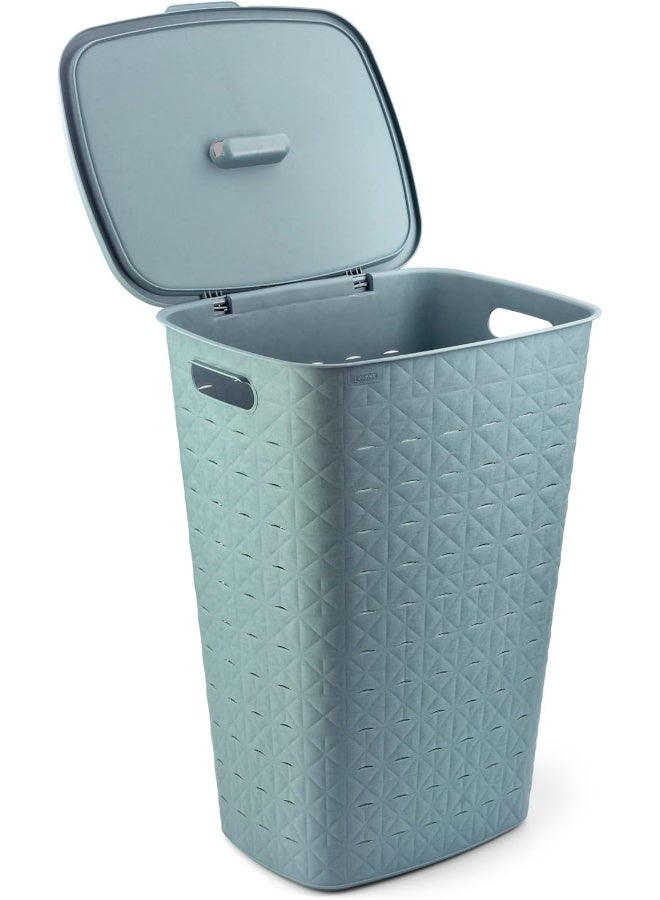Curver CV SOFTEX HAMPER 56L BLUE - Image 1