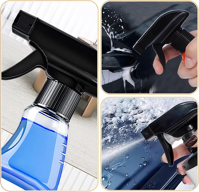VASANA 6 PCS Trigger Sprayers Bottles Replacement Plastic Spray Bottle Top Replacement Sprayer Head Office Cleaning Tool Black - Image 5