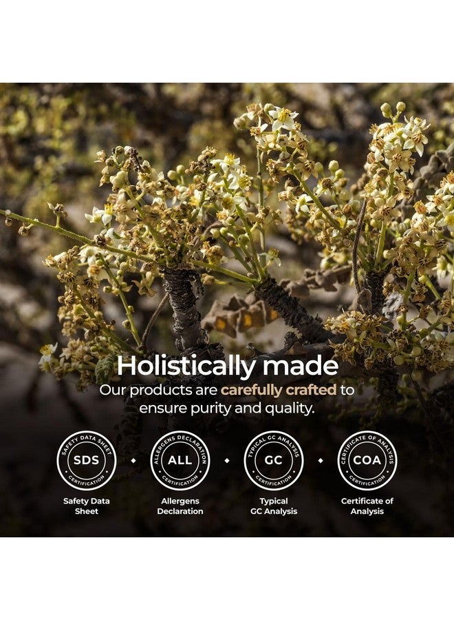 gya labs زيت اللبان العضوي الأساسي لراحة الجسم 100% زيت لبان طبيعي عضوي للبشرة زيت اللبان الأساسي العضوي للوجه و الناشر (0.34 أونصة سائلة) - Image 3