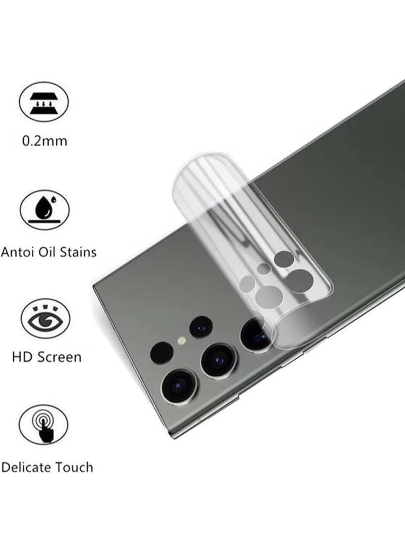 Muzz Matte Back Sticker Screen Protector for Samsung Galaxy S24 - Anti-Fingerprint, Anti-Scratch - Image 2