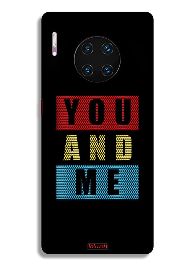 Tolwak Huawei Mate 30 Pro 4G Protective Case Cover You And Me - Image 2