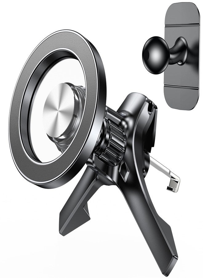 Kaistyle for MagSafe Car Mount Vent【Strong Magnets】 Magnetic Phone Holder for Car Phone Holder【360° Rotation】 Vent Phone Mount for car Accessories fit iPhone 16 15 14 13 Pro Plus Max - Image 1