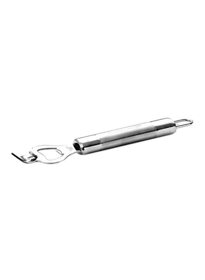 Royalford Bottle Opener Chrome Plated Stainless Steel Dishwasher Safe 19X4.3Cm Silver - Image 2